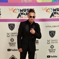 Ozuna en la alfombra roja de Los 40 Music Awards 2023