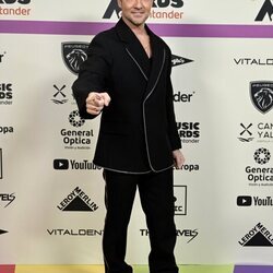 David Bisbal en la alfombra roja de Los 40 Music Awards 2023