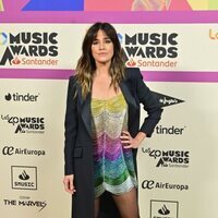 Isabel Jiménez en la alfombra roja de Los 40 Music Awards 2023