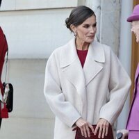 La Reina Letizia y Margarita de Dinamarca en la ceremonia de bienvenida a los Reyes Felipe y Letizia en Amalienborg
