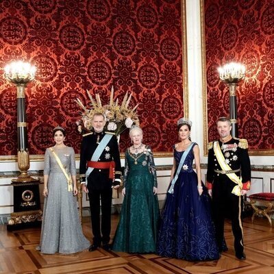 Cena de gala por la Visita de Estado de los Reyes Felipe y Letizia a Dinamarca