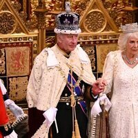 Los Reyes Carlos y Camilla en su primera Apertura del Parlamento como Reyes