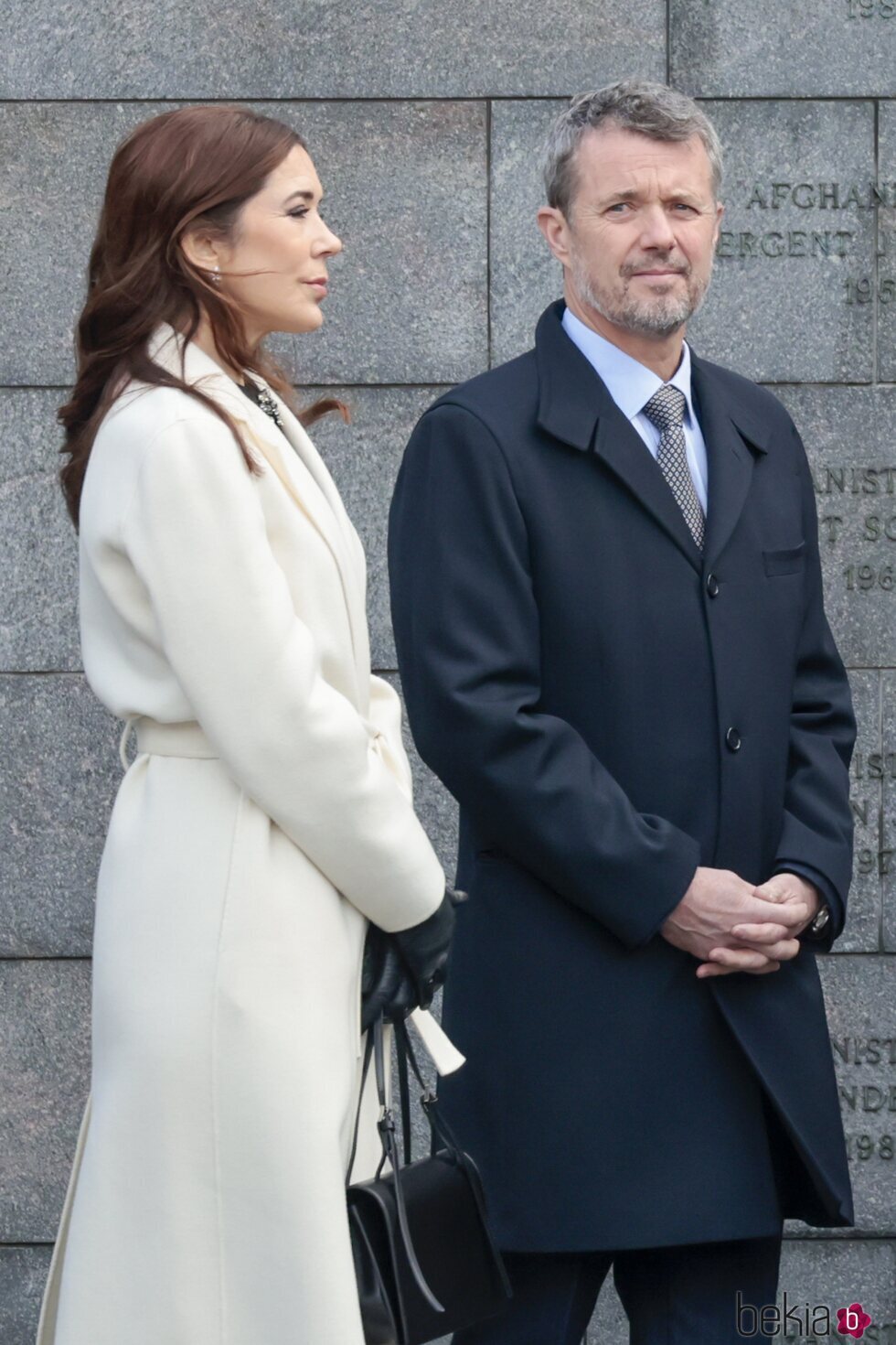 Federico y Mary de Dinamarca, muy serios en la Visita de Estado de los Reyes Felipe y Letizia a Dinamarca