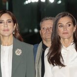 Tensión en los rostros de la Reina Letizia y Mary de Dinamarca