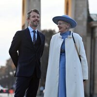 Margarita de Dinamarca y Federico de Dinamarca en su Visita de Estado a Alemania