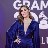Anna Ferrer Padilla en la alfombra roja de los Grammy Latinos 2023