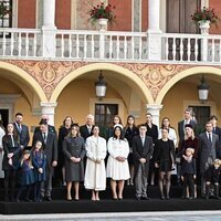 La Familia Real de Mónaco al completo en el Día Nacional del Principado de 2023