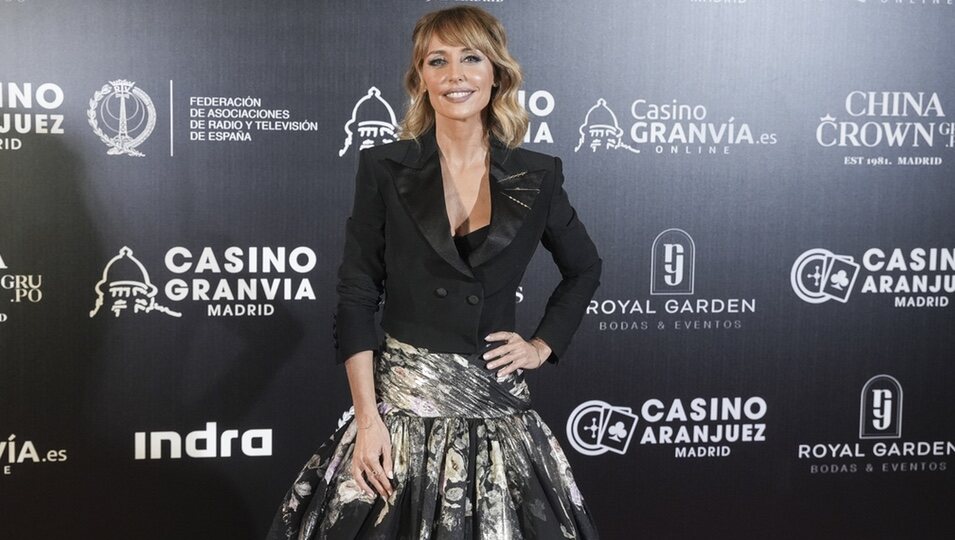 Emma García acude a los Premios Antena de Oro 2023