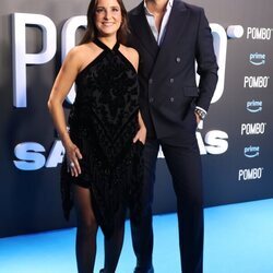 Marta Pombo y Luis Zamalloa en el estreno de la serie documental 'Pombo'