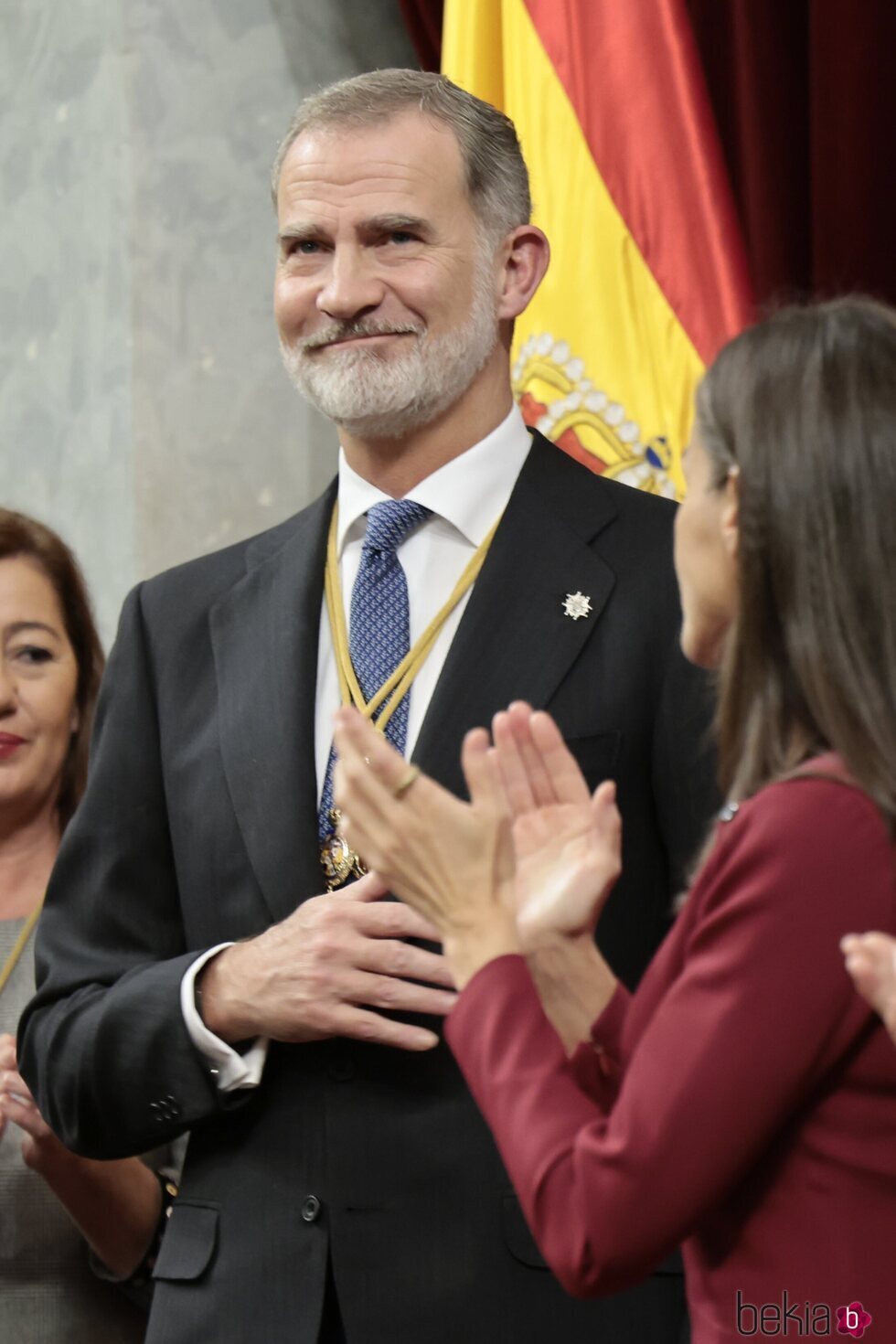El Rey Felipe VI ovacionado en Apertura de la XV Legislatura