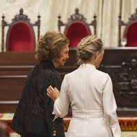 El gesto cariñoso de Yolanda Díaz con la Reina Sofía en la entrega del Premio de Poesía Iberoamericana