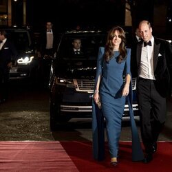 El Príncipe Guillermo y Kate Middleton en la Royal Variety Performance 2023