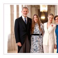 Felicitación navideña 2023 de los Reyes Felipe y Letizia, la Princesa Leonor y la Infanta Sofía