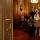 Victoria y Daniel de Suecia y sus hijos Estelle y Oscar en su felicitación de Navidad 2023