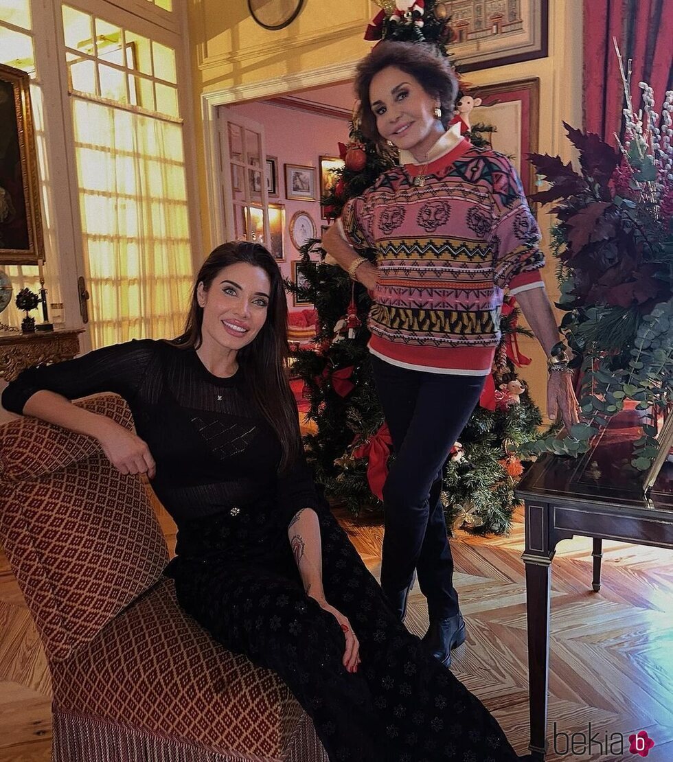 Pilar Rubio se reencuentra con Naty Abascal por Navidad