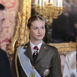 La Princesa Leonor en su debut en la Pascua Militar el Día de los Reyes 2024