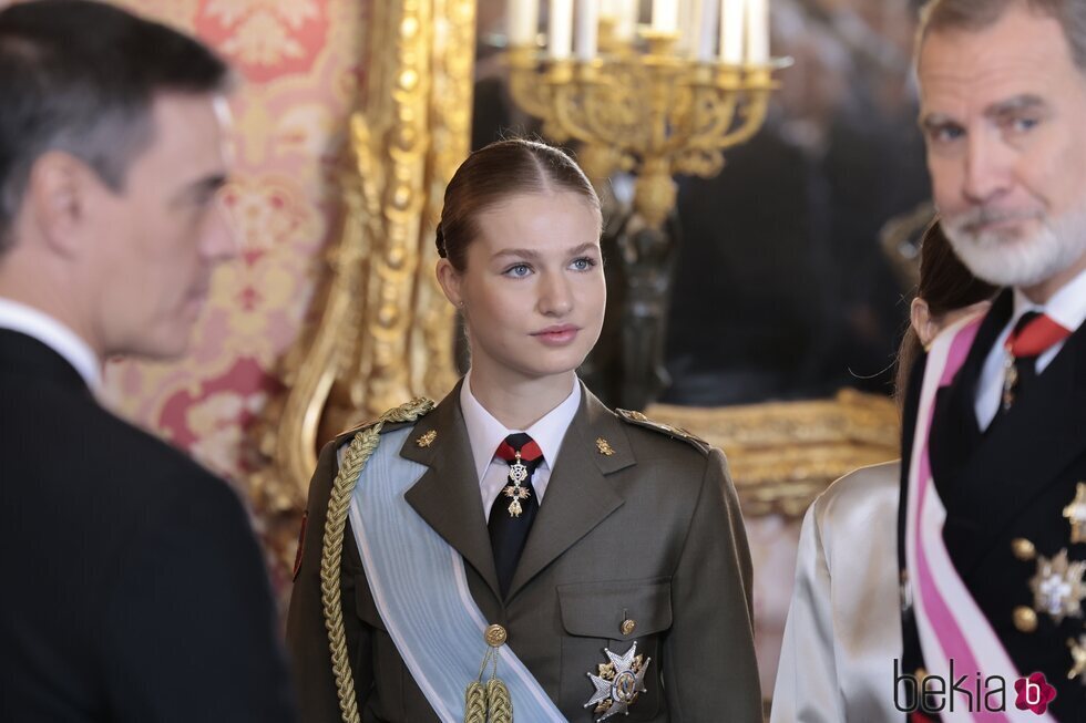 La Princesa Leonor en su debut en la Pascua Militar el Día de los Reyes 2024