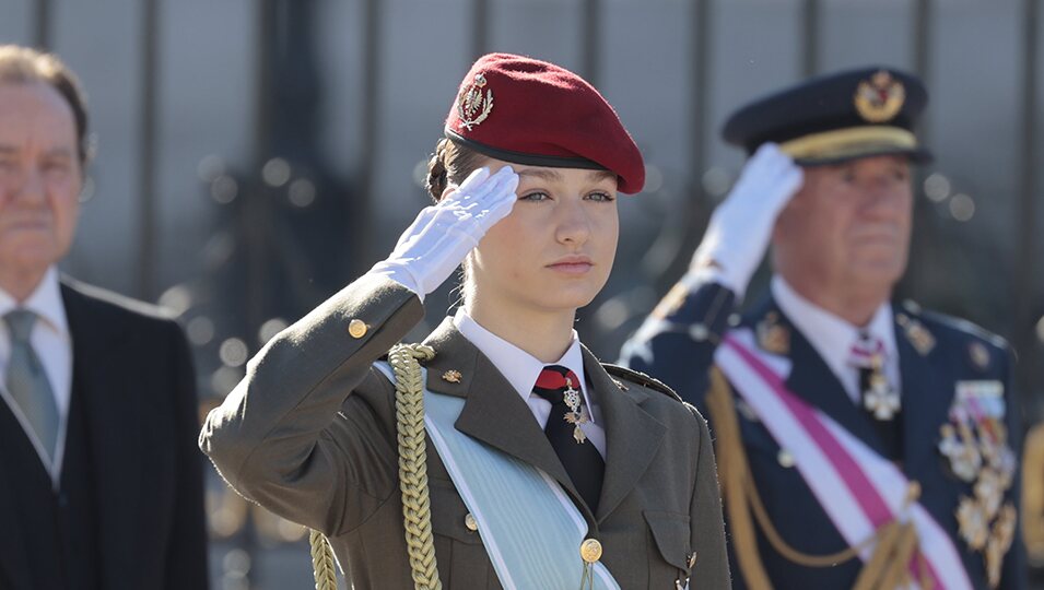 La Princesa Leonor debuta en la Pascua Militar el Día de los Reyes 2024