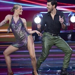 Miguel Torres durante su actuación en la primera gala 'Bailando con las estrellas'