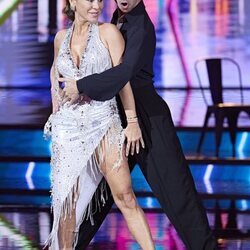 Elena Tablada durante su actuación en la primera gala 'Bailando con las estrellas'