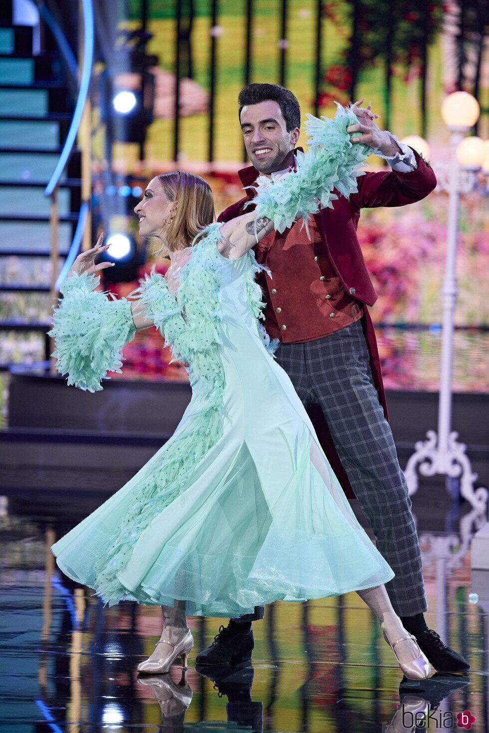 Bruno Santamaría durante su actuación en la primera gala 'Bailando con las estrellas'