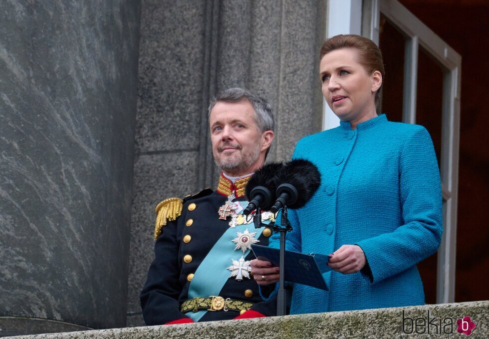 La Primera Ministra de Dinamarca proclama Rey de Dinamarca a Federico X