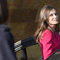 La Reina Letizia en un acto oficial en Lleida