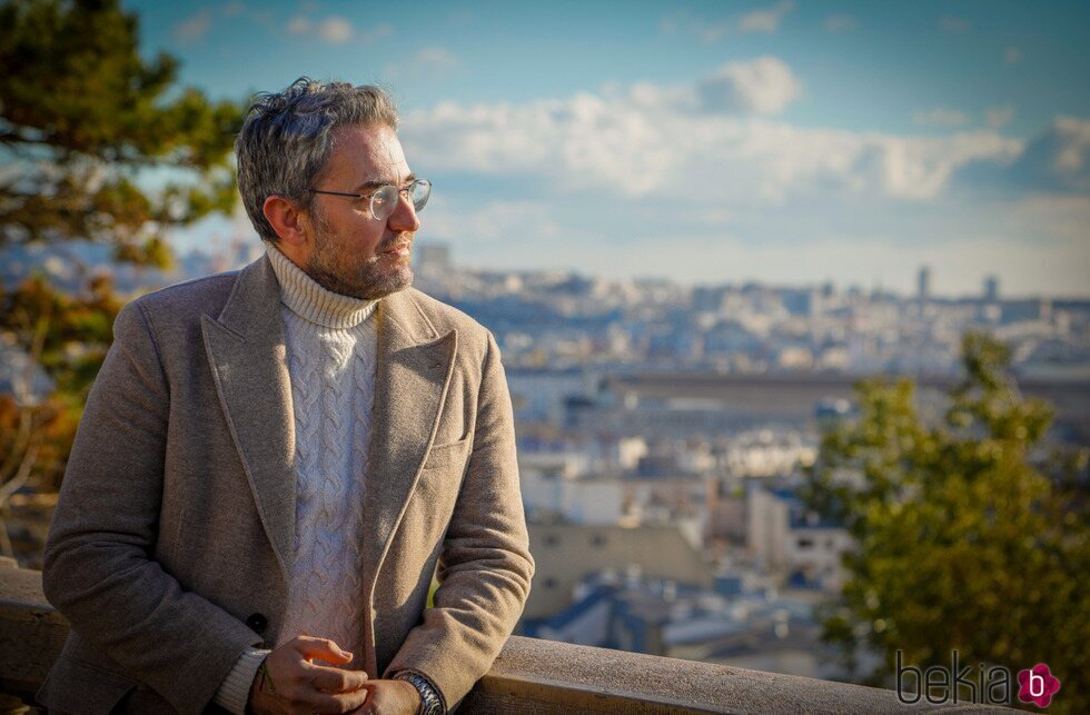 Máximo Huerta en París, donde ambientó su novela 'París despertaba tarde'