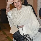 La Reina Sofía tras el concierto de Zubin Mehta en Madrid