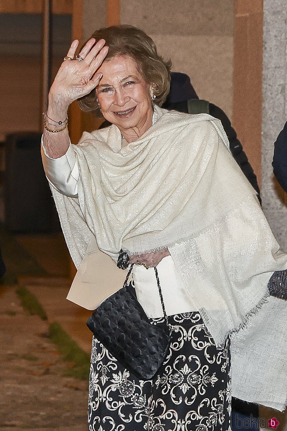 La Reina Sofía tras el concierto de Zubin Mehta en Madrid