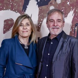 Natalia y Fernando Guillén Cuervo en el estreno de 'Mapa a Pandataria'