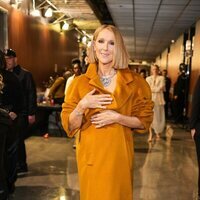 Céline Dion posa de lo más elegante en los Grammy 2024