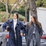 Victoria Federica y Rocío Laffón de camino a un evento