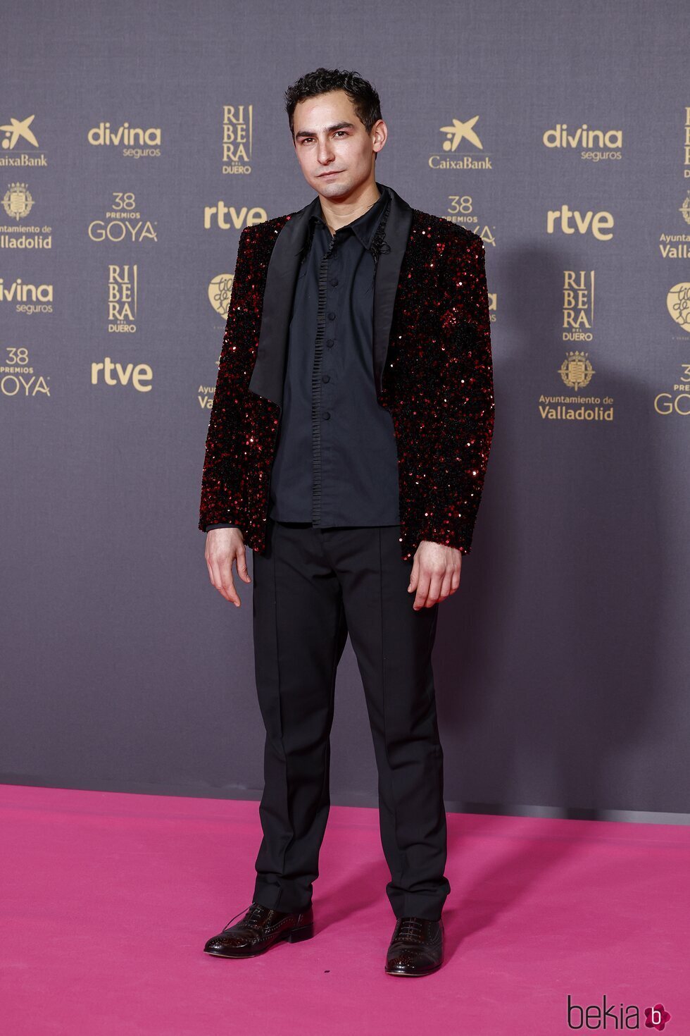 Ricard Balada, en la alfombra roja de los Premios Goya 2024