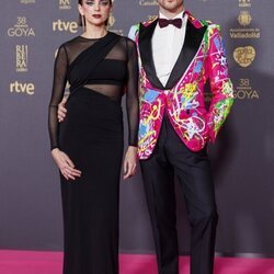 Macarena Gómez y Aldo Comas, en la alfombra roja de los Premios Goya 2024