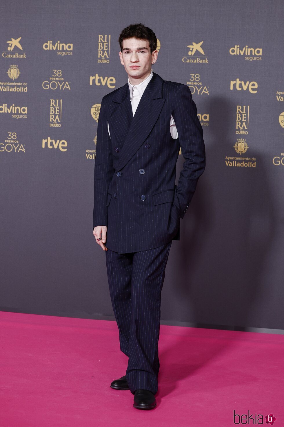 Jorge Motos, en la alfombra roja de los Premios Goya 2024