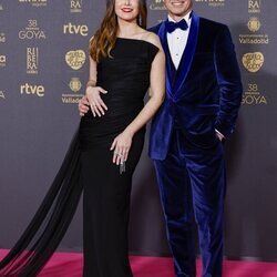 Daniel Muriel y Candela Serrat, en la alfombra roja de los Premios Goya 2024