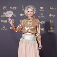 Marisa Paredes, en la alfombra roja de los Premios Goya 2024
