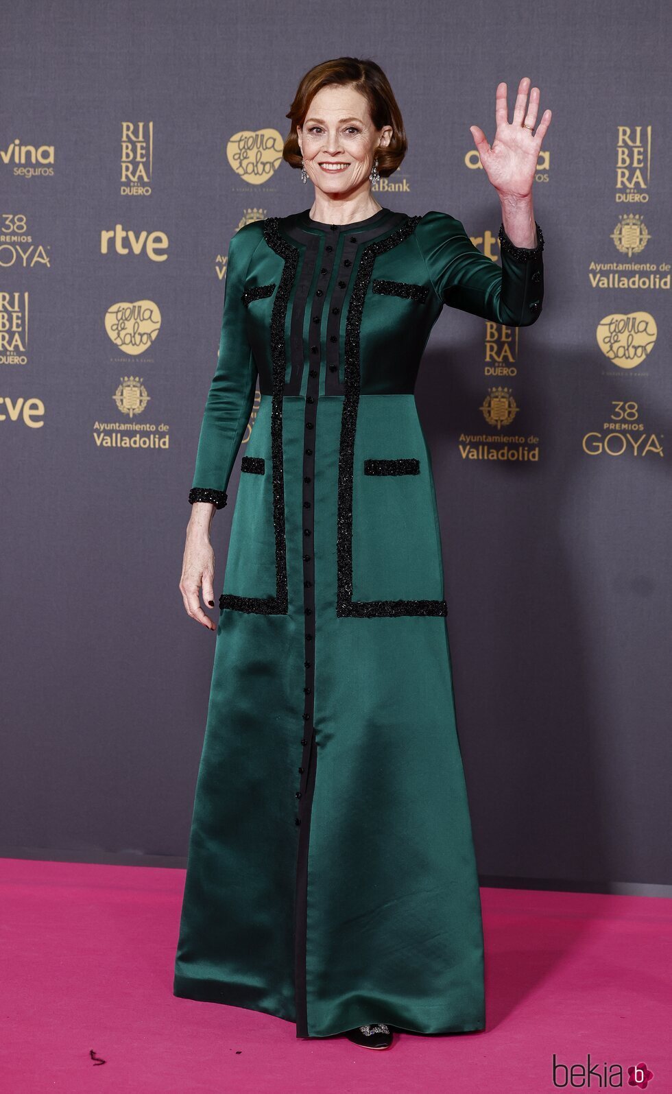 Sigourney Weaver, en la alfombra roja de los Premios Goya 2024