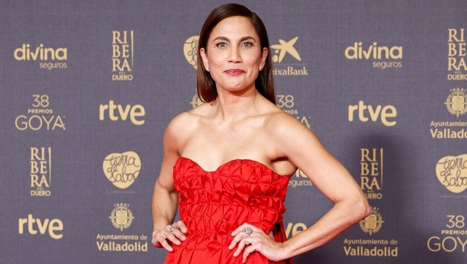Toni Acosta, en la alfombra roja de los Premios Goya 2024