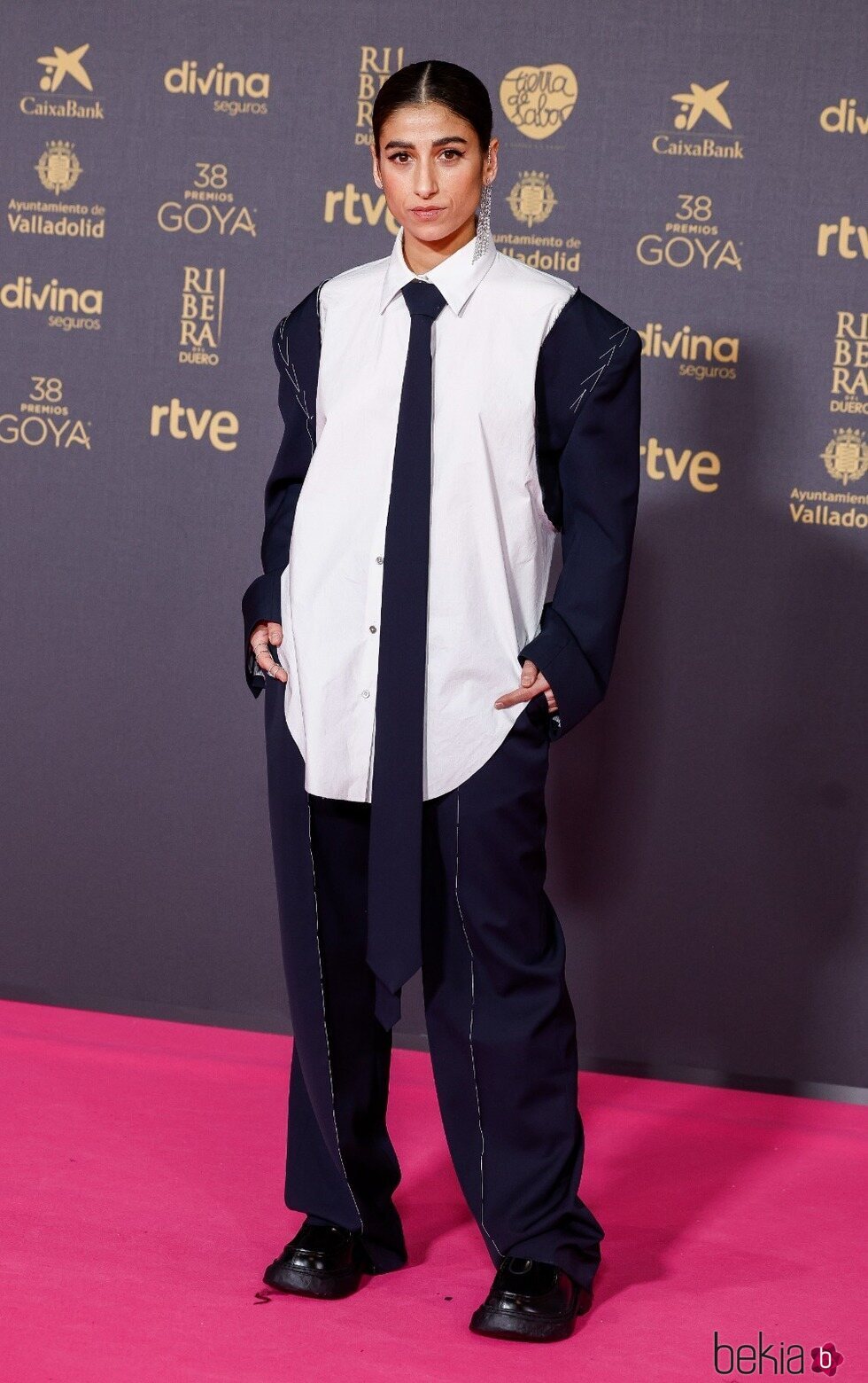 Carolina Yuste, en la alfombra roja de los Premios Goya 2024