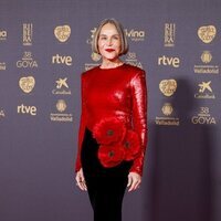 Antonia San Juan, en la alfombra roja de los Premios Goya 2024
