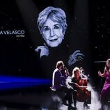 Salvador Sobral y Sílvia Pérez Cruz cantando en el In Memoriam de los Goya 2024