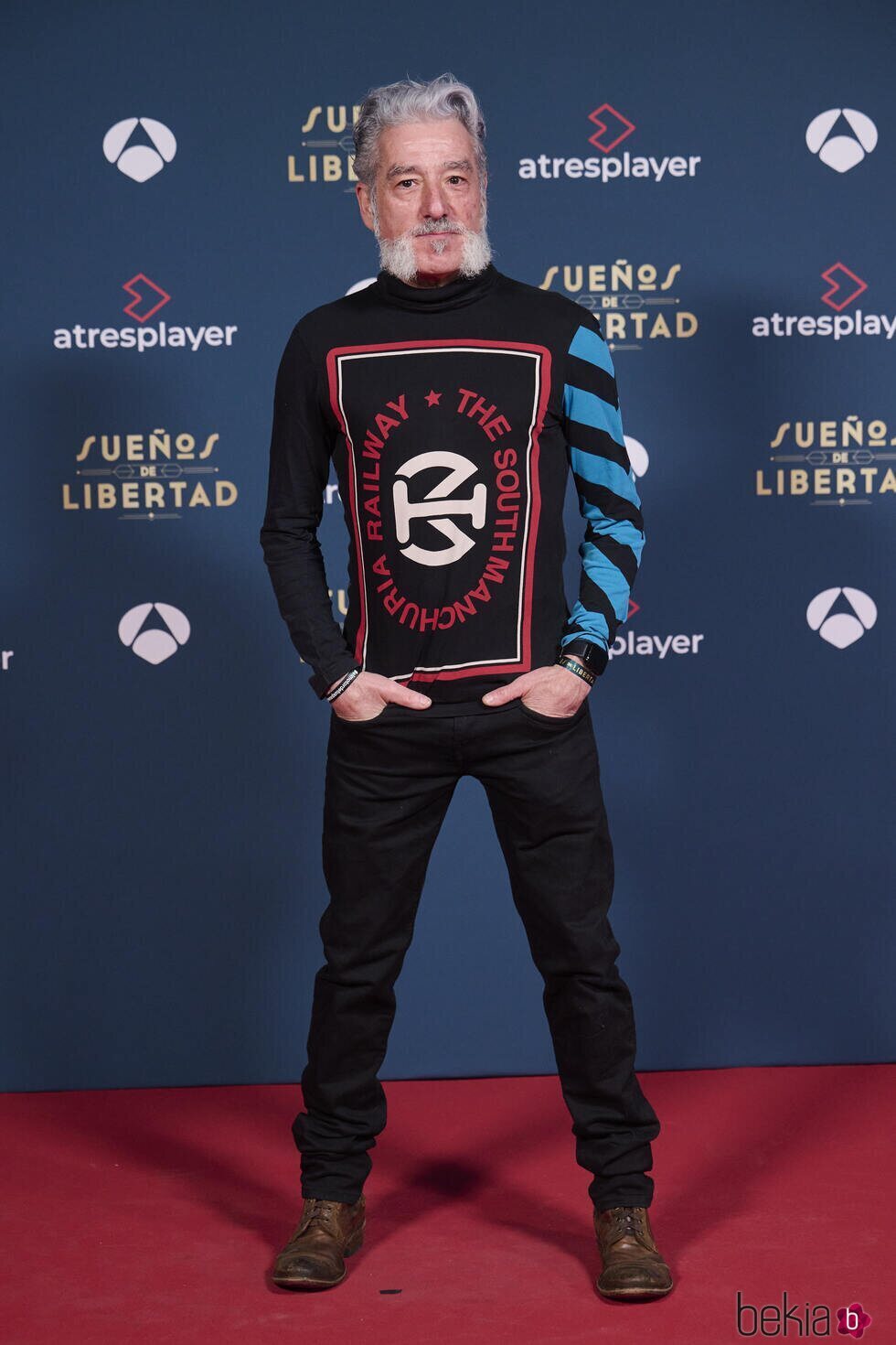 Sergio Pazos en el estreno de 'Sueños de libertad'