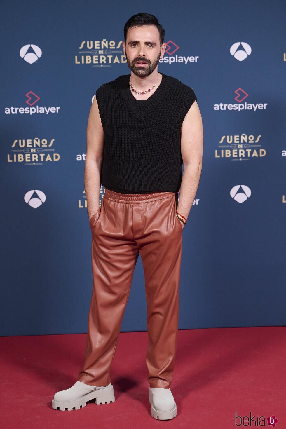 Sergio Checa en el estreno de 'Sueños de libertad'