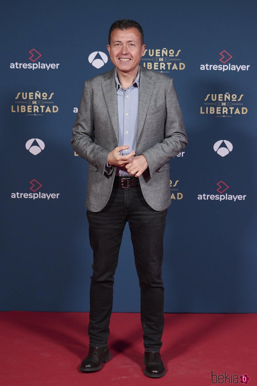 Manu Sánchez en el estreno de 'Sueños de libertad'