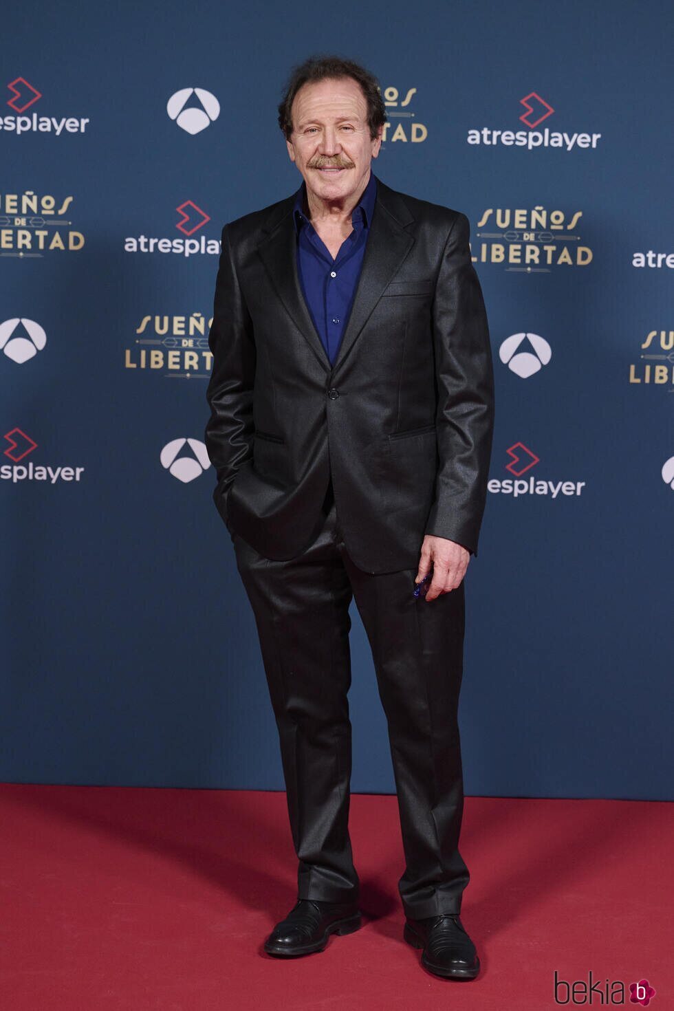 Juan Gea en el estreno de 'Sueños de libertad'
