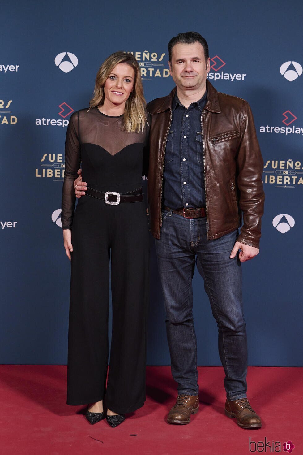Andrea Ropero e Iñaki López en el estreno de 'Sueños de libertad'