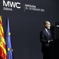 El Rey Felipe VI en su discurso en la cena del MWC Barcelona 2024
