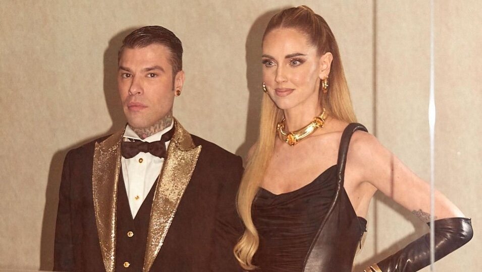 Fedez y Chiara Ferragni antes de la MET Gala de 2023